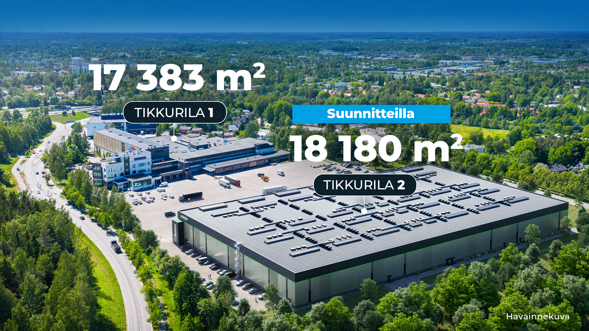 Logicor Park Tikkurila 18180 m2